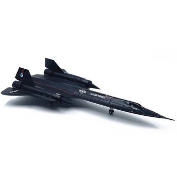 1: 144 SR-71 Blackbird מטוסי סיור קולי סגסוגת דגם המטוס של נאס 