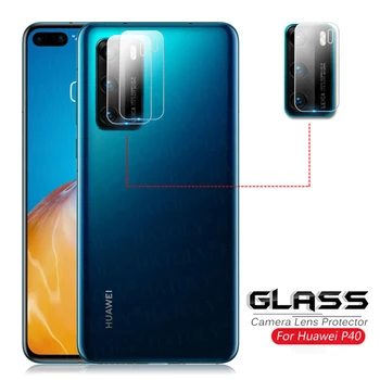 2Pcs זכוכית Huawei P40 עדשת המצלמה מגן מסך עבור Huawei עמ ' 40 המצלמה זכוכית מגן HD הטלפון סרט עבור Huawei P40