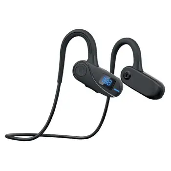 EARDECO Wireless אוזניות ספורט ריצה Bluetooth אוזניות אוזניות Neckband אוויר הולכה אוזניות עם מיקרופון סטריאו בס