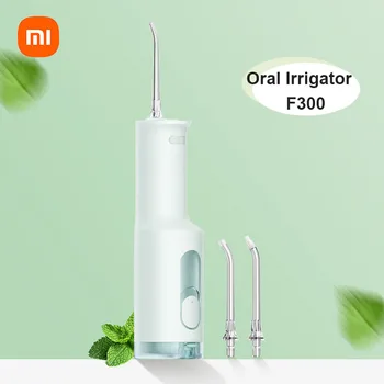Xiaomi Mijia נייד Oral Irrigator 4 מצבים F300 שיניים סילון מים מים Flosser שיניים בבית הלבנת Bucal מועצת החלב מנקה אוראלי
