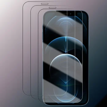 מגן זכוכית HD זכוכית מחוסמת לאייפון 11 12 13 14 Pro מקס מגן מסך זכוכית עבור iPhone X XS XR 7 8 פלוס