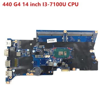 על HP Probook 440 G4 14 אינץ לוח אם מחשב נייד I3-7100U CPU 905792-001 905792-501 905792-601 DA0X81MB6E0 100% עובד