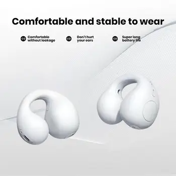עצם נייד הולכה תפוקה יציבה הנוחות לובש Bluetooth תואם-5.3 אוזניות אלחוטיות ספורט אספקה