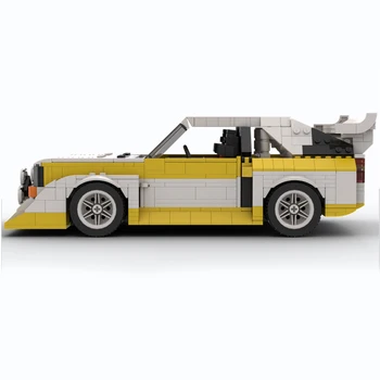 חדש HighhSeries מכונית ספורט ספורט S1 מכונית הראלי MOC-43616 בניית ערכות בלוקים לבנים צעצועים לילדים מתנות יום הולדת לילדים