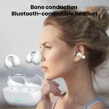 עצם נייד הולכה תפוקה יציבה הנוחות לובש Bluetooth תואם-5.3 אוזניות אלחוטיות ספורט אספקה