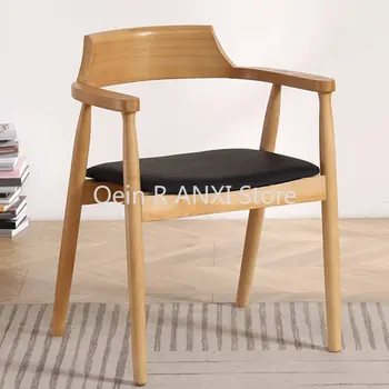איפור יוקרה למשרד בר כסאות נורדי מעצב מודרנית מסעדה חוצות כסאות בר מעץ, סלון מסיבת נוח ריהוט הבית