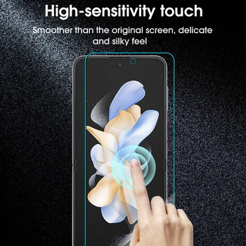 עבור Samsung Galaxy Z Flip 5 5G חזית וגב כיסוי מלא ברור Hydrogel סרט על Samsung Z Flip5 רך TPU מגן מסך